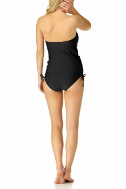 Catalina - Women's Black Twist Bandeau Tankini Swim Top 7 Catalina - Women's Black Twist Bandeau Tankini Swim Top -SWIMSUITS DIRECT Sales 19ct200 19ct305 blk 1483