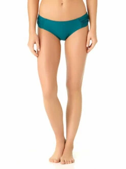 Catalina - Women's Teal Tab Side Swim Bottom
