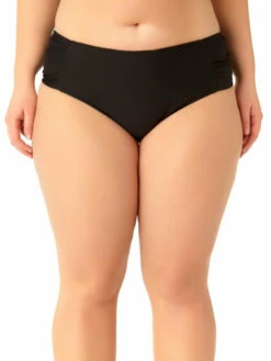 Catalina Plus - Women's Plus Size Black Tab Side Swim Bottom 10 Catalina Plus - Women's Plus Size Black Tab Side Swim Bottom -SWIMSUITS DIRECT Sales 19ct300p bk 2775 fronthalfbottom b229fd13 c9d4 4711 b599 b5b2525b7138