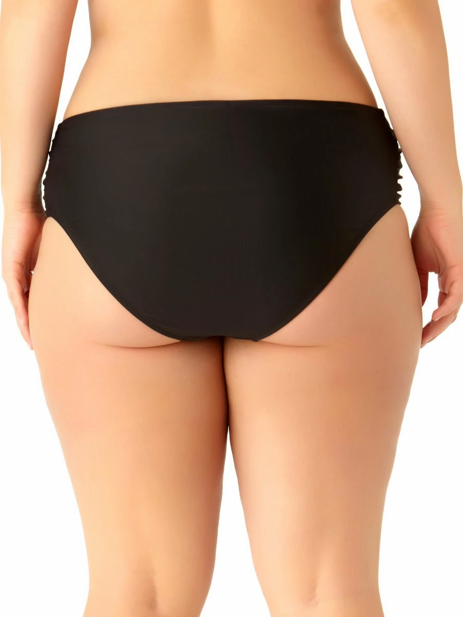 Catalina Plus - Women's Plus Size Black Tab Side Swim Bottom 6 Catalina Plus - Women's Plus Size Black Tab Side Swim Bottom - Image 4