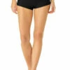 Catalina - Women's Swim Boy Shorts -SWIMSUITS DIRECT Sales 19ct306 blk 1996 1 2