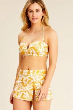 Catalina - V Wire Bandeau Bikini Top -SWIMSUITS DIRECT Sales 20CA10548 20CA40148 SAFFRON 1739