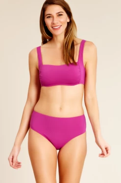 Catalina - Square Neck Bralette Bikini Top -SWIMSUITS DIRECT Sales 20CA10701 20CA30101 ROSE 2456