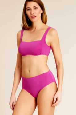 Catalina - Square Neck Bralette Bikini Top -SWIMSUITS DIRECT Sales 20CA10701 20CA30101 ROSE 2475