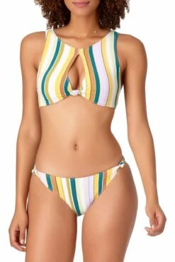 STUDIO Anne Cole - High Neck Knot Bikini Top