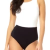 Catalina - Highneck One Piece Swimsuit 1 Catalina - Highneck One Piece Swimsuit -SWIMSUITS DIRECT Sales 21CA02101 GINGHAM 612