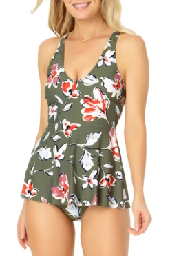 Front Page 51 Catalina - V Neck Tankini Top