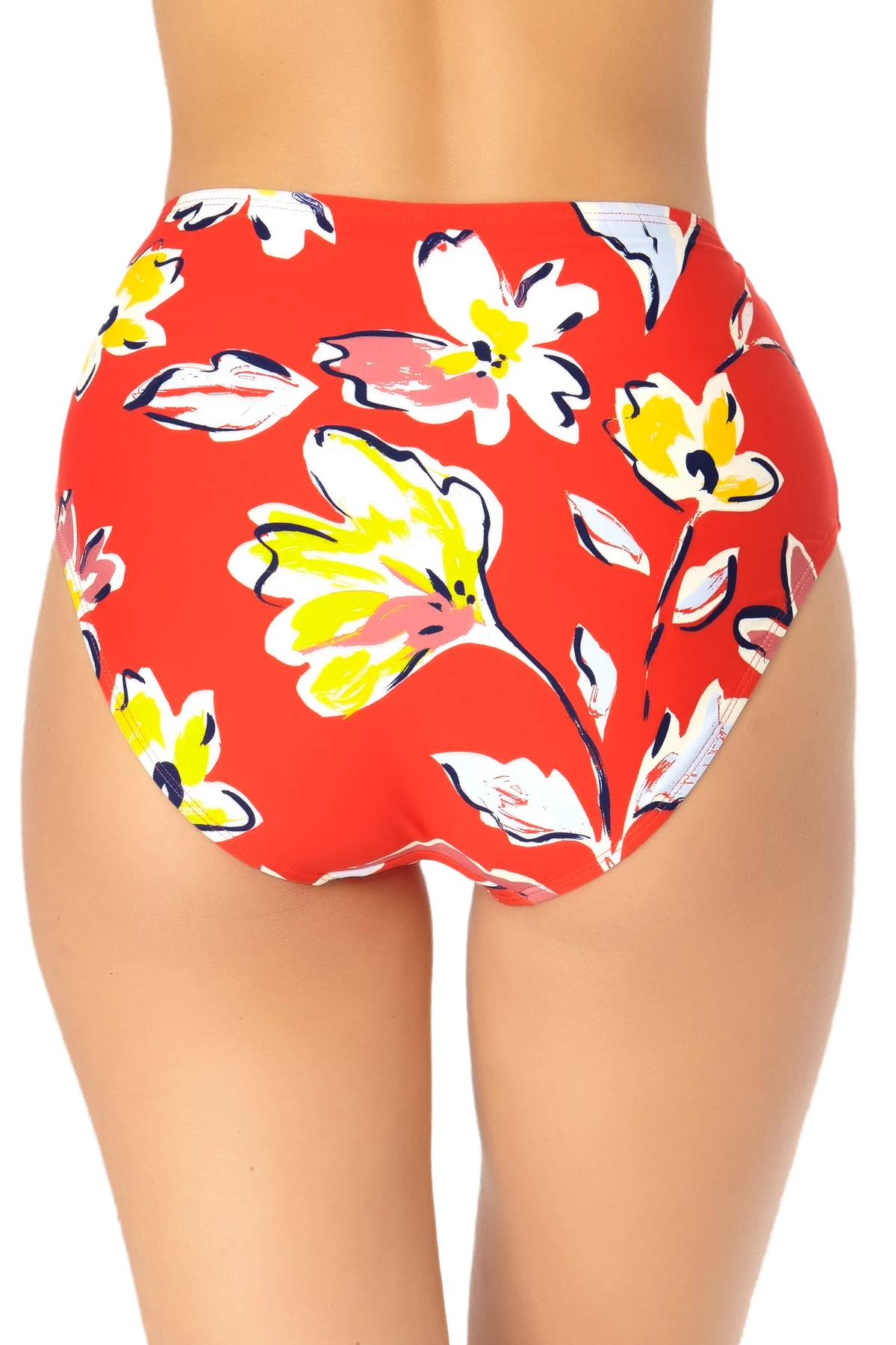 Catalina - Cross Front High Waisted Bottom 4 Catalina - Cross Front High Waisted Bottom - Image 2