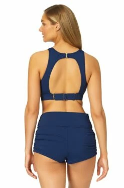Catalina - High Neck Open Back Bikini Top -SWIMSUITS DIRECT Sales 22CA13201 22CA31901 MIDNIGHT 2564 ccexpress