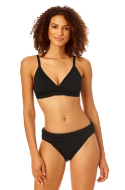 Catalina - Surplice Triangle Bikini Top