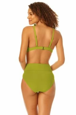 Catalina - Surplice Triangle Bikini Top -SWIMSUITS DIRECT Sales 22CA13301 22CA31301 CELERYGREEN 3305 ccexpress