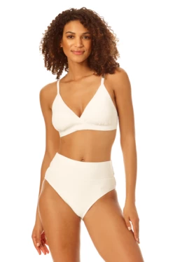 Catalina - Surplice Triangle Bikini Top -SWIMSUITS DIRECT Sales 22CA13301 22CA31301 PEARL 2221 1