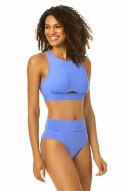 Catalina - High Neck Open Back Bikini Top -SWIMSUITS DIRECT Sales 22CA20101 22CA30101 BLUEIRIS 2899 ccexpress