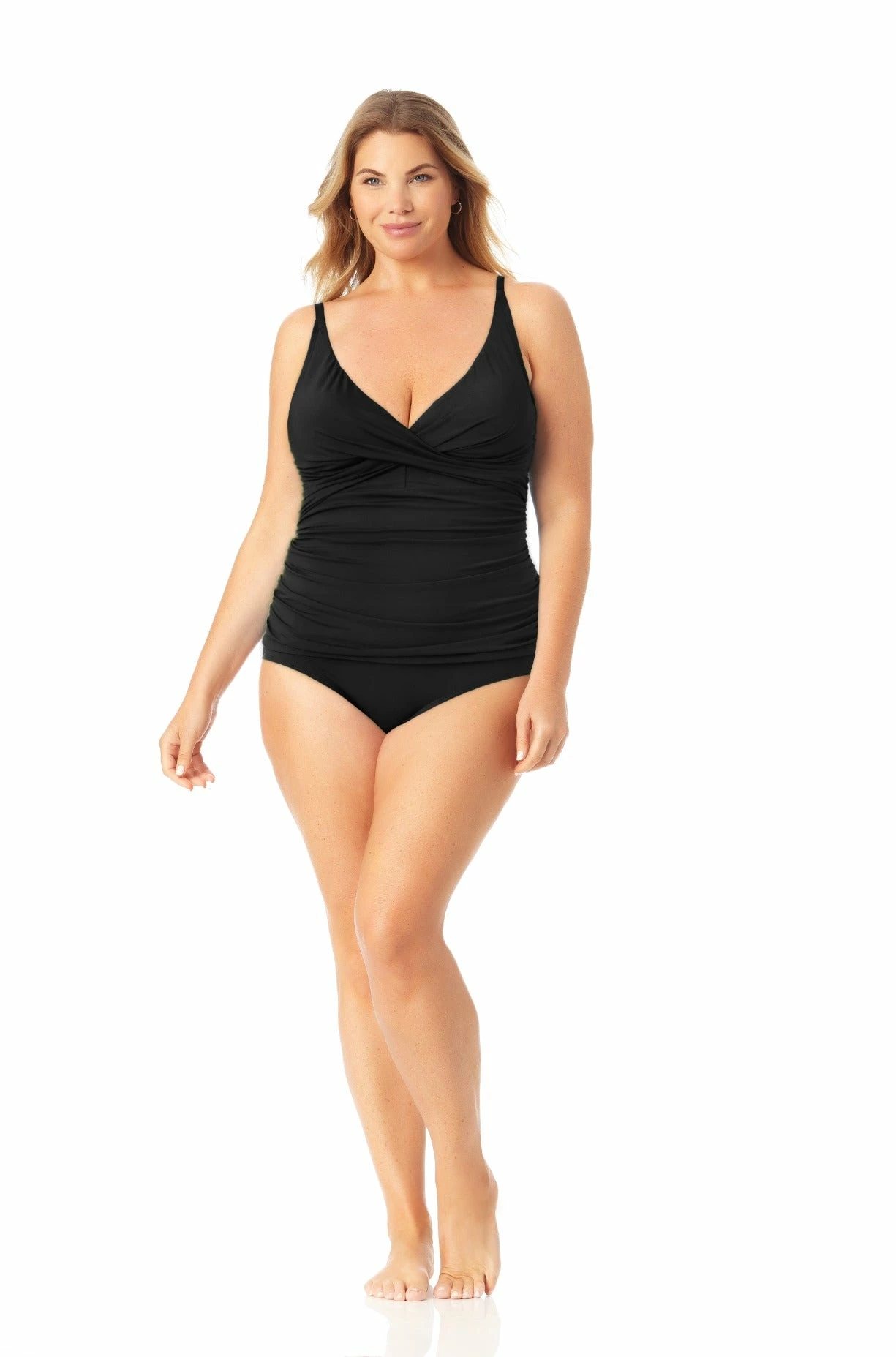 Catalina Plus - Twist Front Underwire Tankini Top 21 Catalina Plus - Twist Front Underwire Tankini Top - Image 19