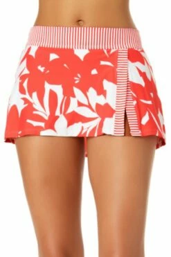 Anne Cole - Banded Side Skirted Swim Bottom