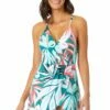 Anne Cole - Swim Dress With Skirted Bottom