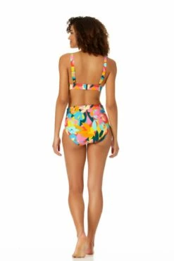 Anne Cole - Easy Triangle Bikini Swim Top -SWIMSUITS DIRECT Sales 22MT19712 22MB36012 MULT 2137