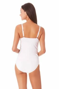 Anne Cole - Underwire Triangle Tankini 20 Anne Cole - Underwire Triangle Tankini -SWIMSUITS DIRECT Sales 22MT23301 MYMB36001 WHI 530 ccexpress