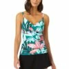 Anne Cole - Surplice Hidden Underwire Tankini Swim Top 1 Anne Cole - Surplice Hidden Underwire Tankini Swim Top -SWIMSUITS DIRECT Sales 22MT23316 MYMB41401 BLK 2497 ccexpress ccexpress