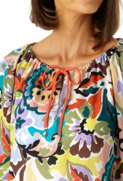 Anne Cole - Women's Bell Sleeve Tunic Swimsuit Cover Up -SWIMSUITS DIRECT Sales 23MC50961 MULT 0052