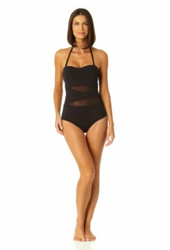 Anne Cole - Women's Mesh Strapless One Piece Swimsuit -SWIMSUITS DIRECT Sales 23MO03301 BLK 0695 e1b0870c 12a9 4fce bfe4 9a7ea6679c36