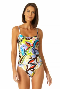 Anne Cole - Women's Shirred Lingerie Maillot One Piece Swimsuit