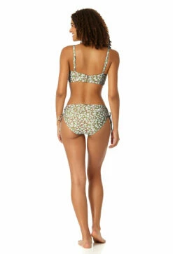 Anne Cole - Women's Center Cinch Bandeau Bikini Swim Top -SWIMSUITS DIRECT Sales 23MT13359 MULT 23MB30059 MULT 0386