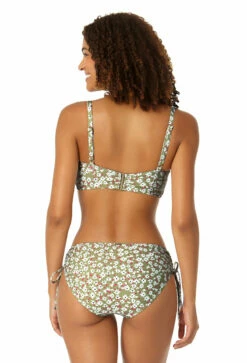 Anne Cole - Women's Center Cinch Bandeau Bikini Swim Top -SWIMSUITS DIRECT Sales 23MT13359 MULT 23MB30059 MULT 0386 BACK