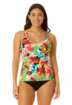 Anne Cole - Women's Easy Ring Tri Tankini Swim Top