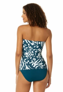 Anne Cole - Women's Twist Front Bandeaukini Swim Top -SWIMSUITS DIRECT Sales 23MT25057 BLWH MYMB36001 DSBL 1409 BACK