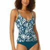 Anne Cole - Women's V-Wire Tankini Swim Top 2 Anne Cole - Women's V-Wire Tankini Swim Top -SWIMSUITS DIRECT Sales 23MT25157 BLWH MYMB36001 DSBL 1484 FRONT