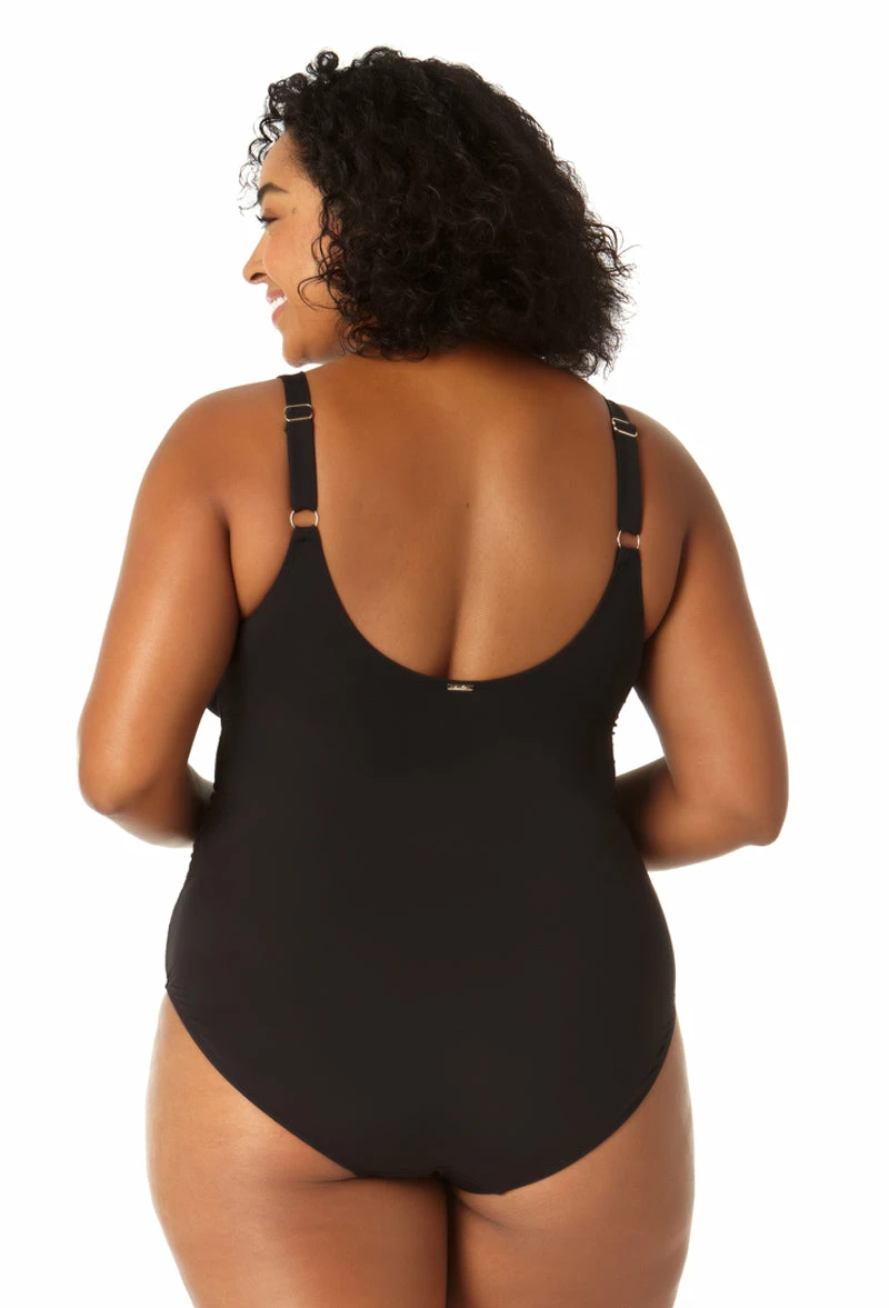 Anne Cole Plus - Women's Mesh One Piece Swimsuit 4 Anne Cole Plus - Women's Mesh One Piece Swimsuit - Image 2