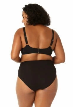 Anne Cole Plus - Women's Retro Underwire Bikini Swim Top 17 Anne Cole Plus - Women's Retro Underwire Bikini Swim Top -SWIMSUITS DIRECT Sales 23PT10601 BLK MYMB36001 BLK 0987 BACK