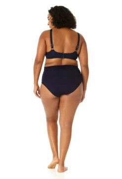 Anne Cole Plus - Women's Retro Underwire Bikini Swim Top 21 Anne Cole Plus - Women's Retro Underwire Bikini Swim Top -SWIMSUITS DIRECT Sales 23PT10601 NAVY MYMB36001 NAVY 0882