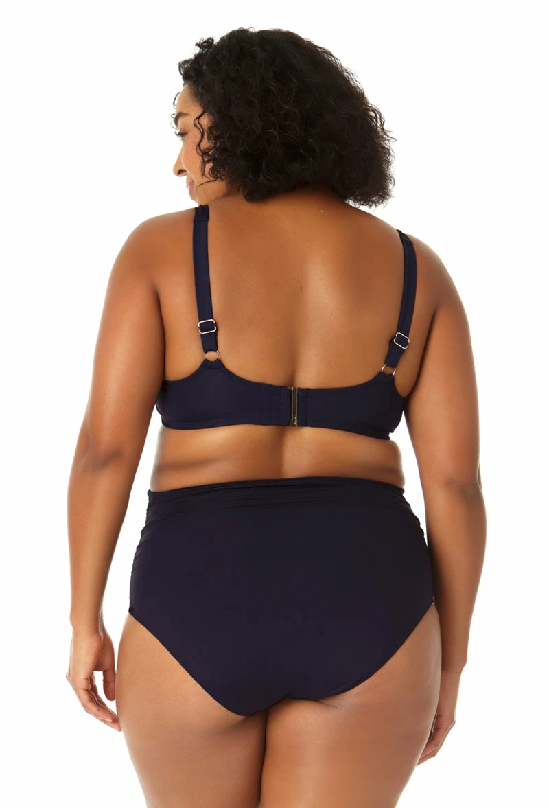 Anne Cole Plus - Women's Retro Underwire Bikini Swim Top 10 Anne Cole Plus - Women's Retro Underwire Bikini Swim Top - Image 8