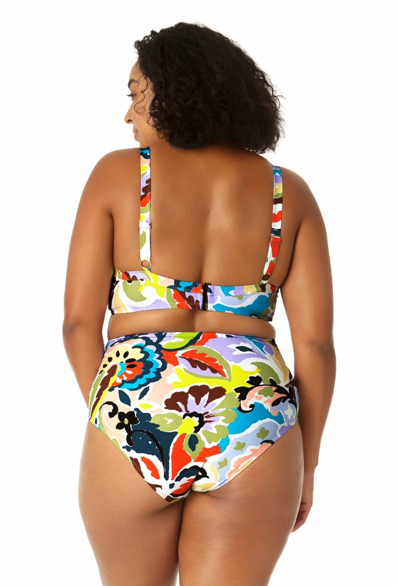 Anne Cole Plus - Women's Surplice Underwire Bikini Top 4 Anne Cole Plus - Women's Surplice Underwire Bikini Top - Image 2