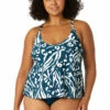 Anne Cole Plus - Women's Easy Triangle Tankini Swim Top 1 Anne Cole Plus - Women's Easy Triangle Tankini Swim Top -SWIMSUITS DIRECT Sales 23PT22457 BLWH MYPB36001 DSBL 0743 FRONT