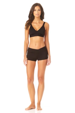 Anne Cole - Women's Easy Triangle Bikini Top -SWIMSUITS DIRECT Sales AnneCole EasyTriangleBikiniTop 1797 22MT19701 BLK jpg