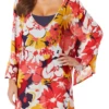 Anne Cole - Flounce V Neck Tunic Cover Up