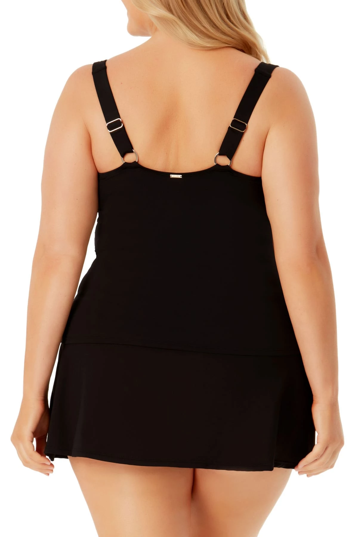 Anne Cole Plus - Square Neck Tankini Top 4 Anne Cole Plus - Square Neck Tankini Top - Image 2