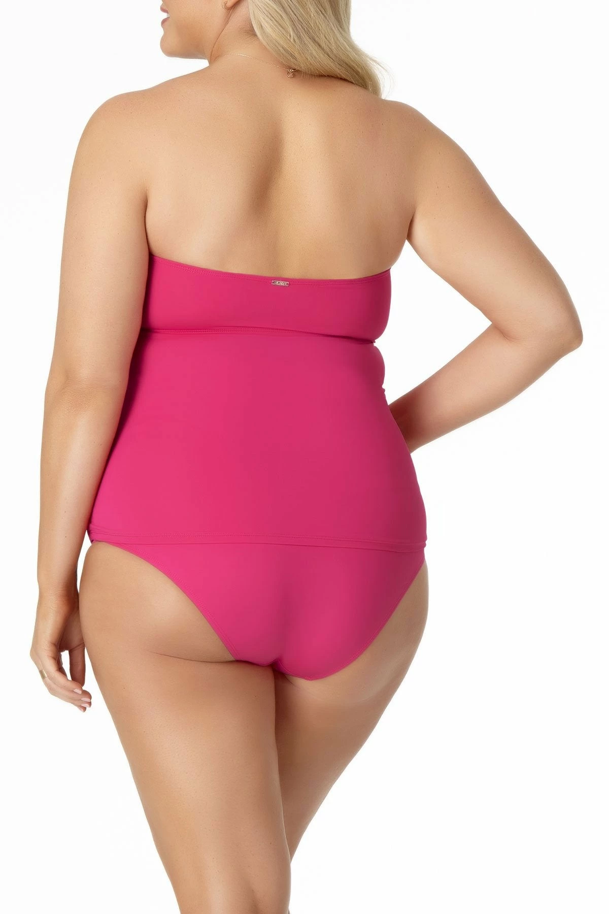 Anne Cole Plus - Twist Front Bandeaukini Swim Top 13 Anne Cole Plus - Twist Front Bandeaukini Swim Top - Image 11