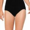 Anne Cole - Tummy Control Swim Bottom -SWIMSUITS DIRECT Sales AnneCole Resort Tummy Control Swim Bottom MYMB36401 BLK A FRONTBOTTOM jpg
