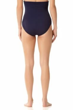 Anne Cole - Tummy Control Swim Bottom 17 Anne Cole - Tummy Control Swim Bottom -SWIMSUITS DIRECT Sales AnneCole Resort Tummy Control Swim Bottom MYMB36401 NVY B jpg