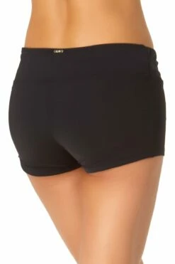 Anne Cole - Twist Front Boy Short 13 Anne Cole - Twist Front Boy Short -SWIMSUITS DIRECT Sales AnneCole Resort Twist Front Boy Short 420 21MB35301 BLK BACK jpg