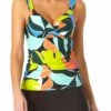 Anne Cole - Twist Front Underwire Tankini Swim Top 1 Anne Cole - Twist Front Underwire Tankini Swim Top -SWIMSUITS DIRECT Sales AnneCole Resort Twist Front Underwire Tankini Swim Top 131 20MT20128 FRONT jpg