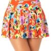Anne Cole - Soft Band Skirted Swim Bottom -SWIMSUITS DIRECT Sales AnneCole SoftBandSkirtedSwimBottom 106 22MB41574 MULT FRONT jpg