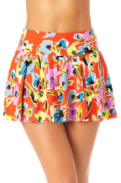 Anne Cole - Soft Band Skirted Swim Bottom