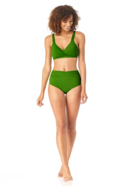 Anne Cole - Women's Hidden Underwire Bikini Swim Top 32 Anne Cole - Women's Hidden Underwire Bikini Swim Top -SWIMSUITS DIRECT Sales AnneCole SurpliceHiddenUnderwireBikiniSwimTop 1565 22MT19901 GRGR jpg