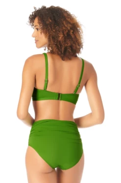 Anne Cole - Women's Hidden Underwire Bikini Swim Top 31 Anne Cole - Women's Hidden Underwire Bikini Swim Top -SWIMSUITS DIRECT Sales AnneCole SurpliceHiddenUnderwireBikiniSwimTop 1571 22MT19901 GRGR BACK jpg