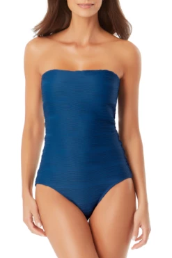Anne Cole - Textured Bandeau One Piece Swimsuit -SWIMSUITS DIRECT Sales AnneCole TexturedBandeauOnePiece TIBL 1192 FRONT 21MO08673.JPG d73c4757 c49d 417b b39d 9765ab16673d